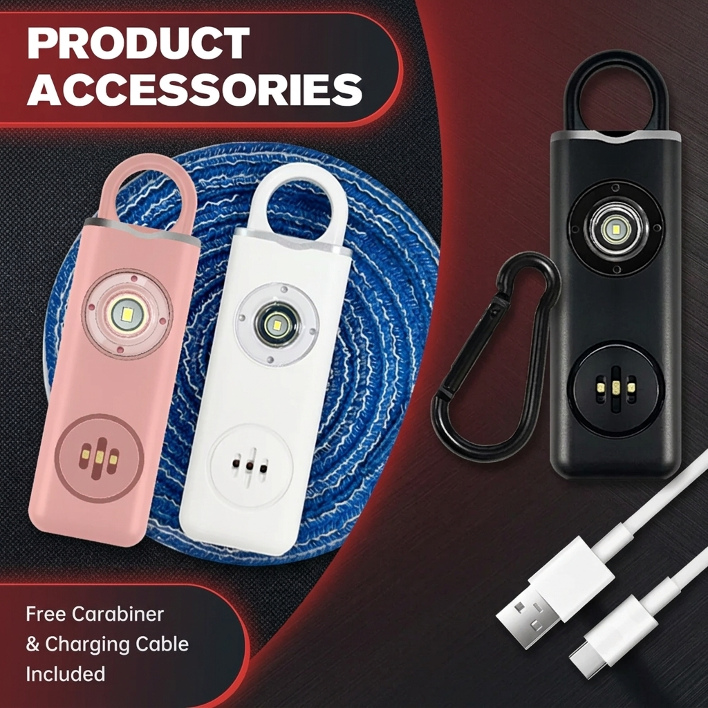 SafeSiren - 130db Personal Alarm